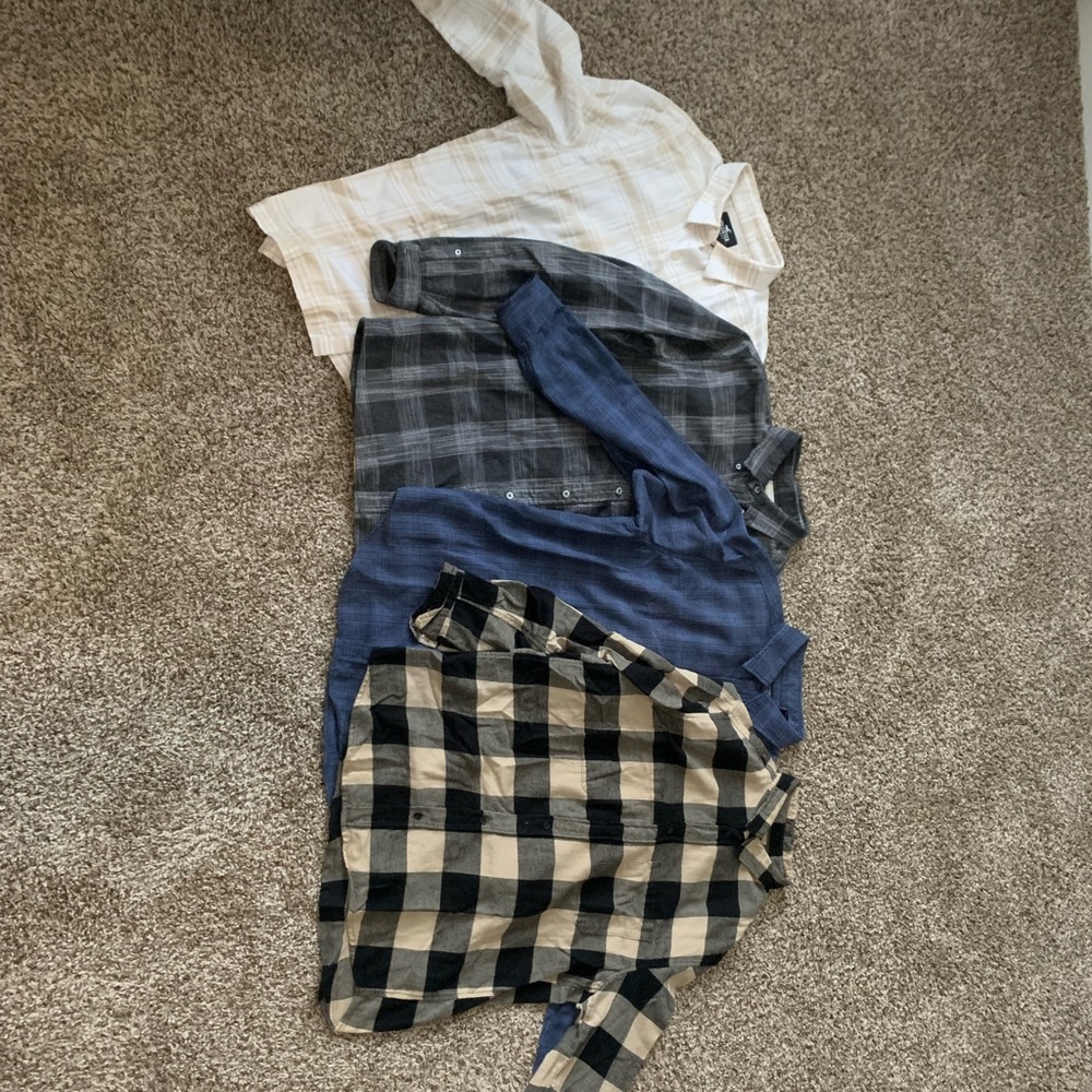 Mens Large Flannels